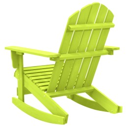 Acquista Sedia a Dondolo Giardino Adirondack in Legno di Abete Verde con riferimento GHV-315886 della ditta 