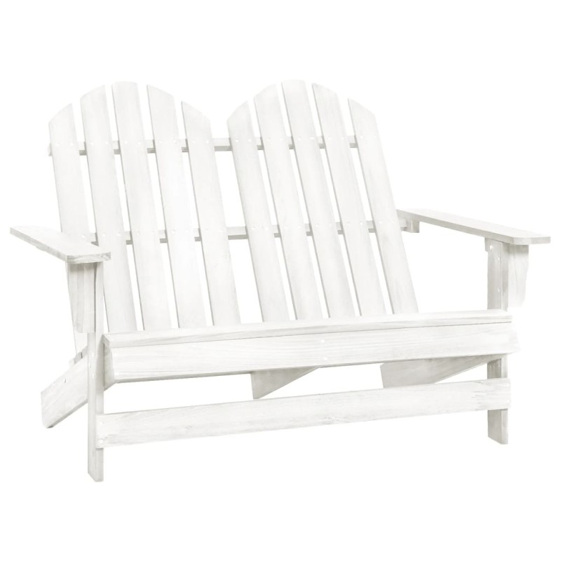 Acquista Sedia da Giardino Adirondack a 2 Posti in Legno di Abete Bianca con riferimento GHV-315899 della ditta 