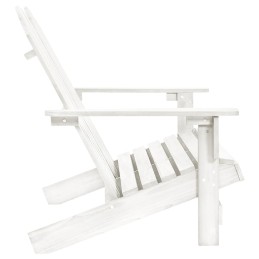 Acquista Sedia da Giardino Adirondack a 2 Posti in Legno di Abete Bianca con riferimento GHV-315899 della ditta 