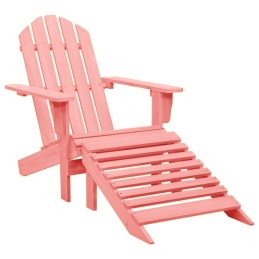 Acquista Sedia Giardino Adirondack con Ottomana Massello di Abete Rosa con riferimento GHV-315867 della ditta 