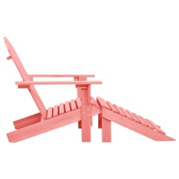 Acquista Sedia Giardino Adirondack con Ottomana Massello di Abete Rosa con riferimento GHV-315867 della ditta 