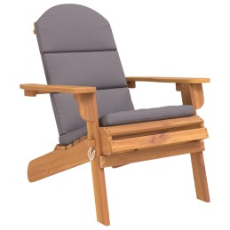 Acquista Sedia Adirondack da Giardino con Cuscini Legno Massello Acacia con riferimento GHV-360032 della ditta 