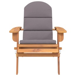 Acquista Sedia Adirondack da Giardino con Cuscini Legno Massello Acacia con riferimento GHV-360032 della ditta 