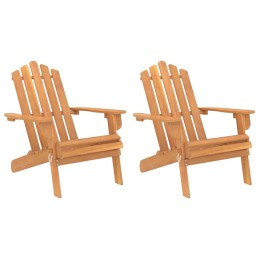 Acquista Sedie da Giardino Adirondack 2pz in Legno Massello di Acacia con riferimento GHV-3145014 della ditta 