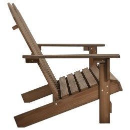 Acquista Sedia da Giardino Adirondack a 2 Posti Legno di Abete Marrone con riferimento GHV-315901 della ditta 