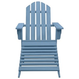 Acquista Sedia Giardino Adirondack con Ottomana Massello di Abete Blu con riferimento GHV-315865 della ditta 