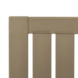 Acquista Sedia Adirondack da Giardino in Polipropilene Marrone Chiaro con riferimento GHV-364166 della ditta 
