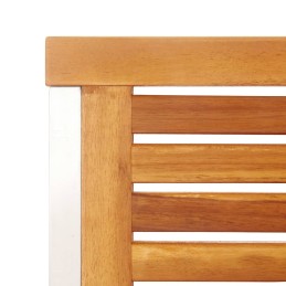 Acquista Sedie da Giardino 2 pz Legno Massello di Acacia e Acciaio Inox con riferimento GHV-46495 della ditta 