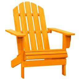Acquista Sedia Giardino Adirondack in Legno Massello di Abete Arancione con riferimento GHV-315878 della ditta 