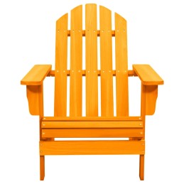 Acquista Sedia Giardino Adirondack in Legno Massello di Abete Arancione con riferimento GHV-315878 della ditta 