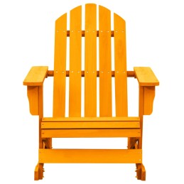 Acquista Sedia a Dondolo Giardino Adirondack in Legno di Abete Arancione con riferimento GHV-315888 della ditta 