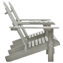 Acquista Sedie da Giardino Adirondack con Tavolino in Legno Abete Grigio con riferimento GHV-310068 della ditta 