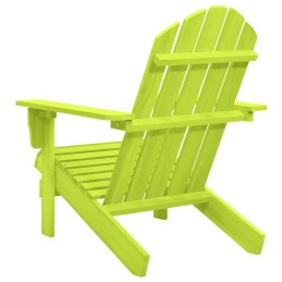 Acquista Sedia Giardino Adirondack in Legno Massello di Abete Verde con riferimento GHV-315876 della ditta 
