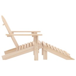 Acquista Sedia Giardino Adirondack con Ottomana Massello di Abete con riferimento GHV-315862 della ditta 