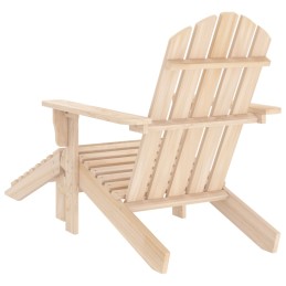 Acquista Sedia Giardino Adirondack con Ottomana Massello di Abete con riferimento GHV-315862 della ditta 