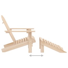 Acquista Sedia Giardino Adirondack con Ottomana Massello di Abete con riferimento GHV-315862 della ditta 