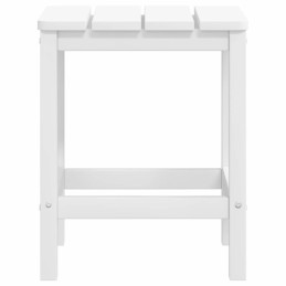 Acquista Sedia Giardino con Poggiapiedi e Tavolo Adirondack HDPE Bianco con riferimento GHV-3095708 della ditta 