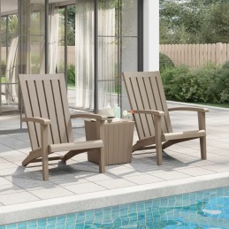 Acquista Sedie Adirondack da Giardino 2 pz Polipropilene Marrone Chiaro con riferimento GHV-364168 della ditta 