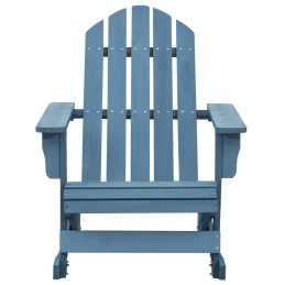 Acquista Sedia a Dondolo Adirondack in Legno Massello di Abete Blu con riferimento GHV-315885 della ditta 