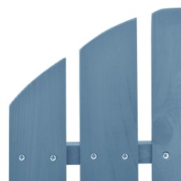 Acquista Sedia a Dondolo Adirondack in Legno Massello di Abete Blu con riferimento GHV-315885 della ditta 