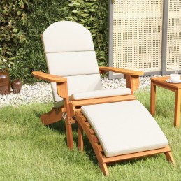 Acquista Sedia Adirondack Giardino con Poggiapiedi Legno Massello Acacia con riferimento GHV-360033 della ditta 