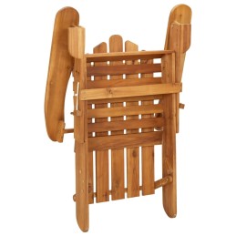 Acquista Sedia Adirondack Giardino con Poggiapiedi Legno Massello Acacia con riferimento GHV-360033 della ditta 