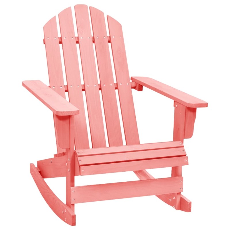 Acquista Sedia a Dondolo Giardino Adirondack in Legno di Abete Rosa con riferimento GHV-315887 della ditta 