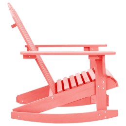 Acquista Sedia a Dondolo Giardino Adirondack in Legno di Abete Rosa con riferimento GHV-315887 della ditta 