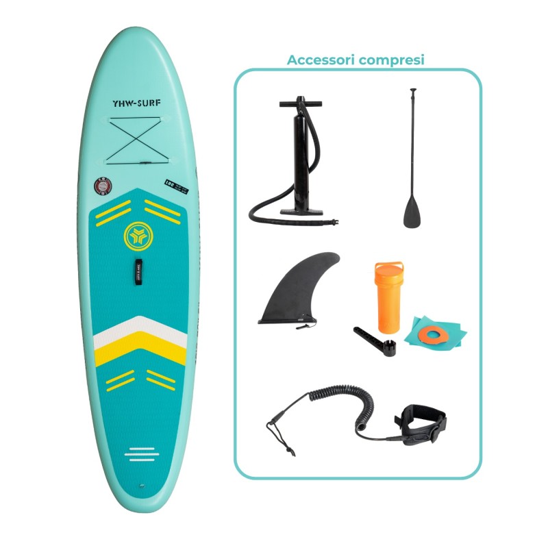 Acquista komiprotect KP Tavola SUP 15 cm di spessore320x80x15 gonfiabile VERDE con riferimento K047 della ditta KOMIPROTECT