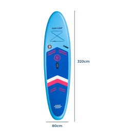 Acquista komiprotect KP Tavola SUP 15 cm di spessore320x80x15 gonfiabile BLU con riferimento K046 della ditta KOMIPROTECT