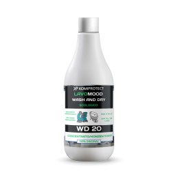 Acquista Komiprotect WD20 LAVOMOOD 1000 ml Detergente per macchine Lavapavimenti per qualsiasi superficie grazie al suo pH neutro - Arom con riferimento K704 della ditta KOMIPROTECT