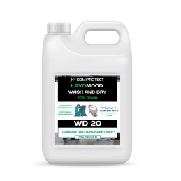 Acquista Komiprotect WD20 LAVOMOOD 5000 ml Detergente per macchine Lavapavimenti per qualsiasi superficie grazie al suo pH neutro - Arom con riferimento K048 della ditta KOMIPROTECT