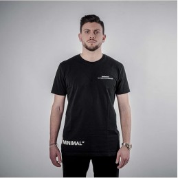 Acquista komiprotect T-Shirt Minimal BLACK Stile Streetwear con riferimento K050 della ditta 