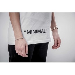 Acquista komiprotect T-Shirt Minimal WHITE Stile Streetwear con riferimento K055 della ditta 