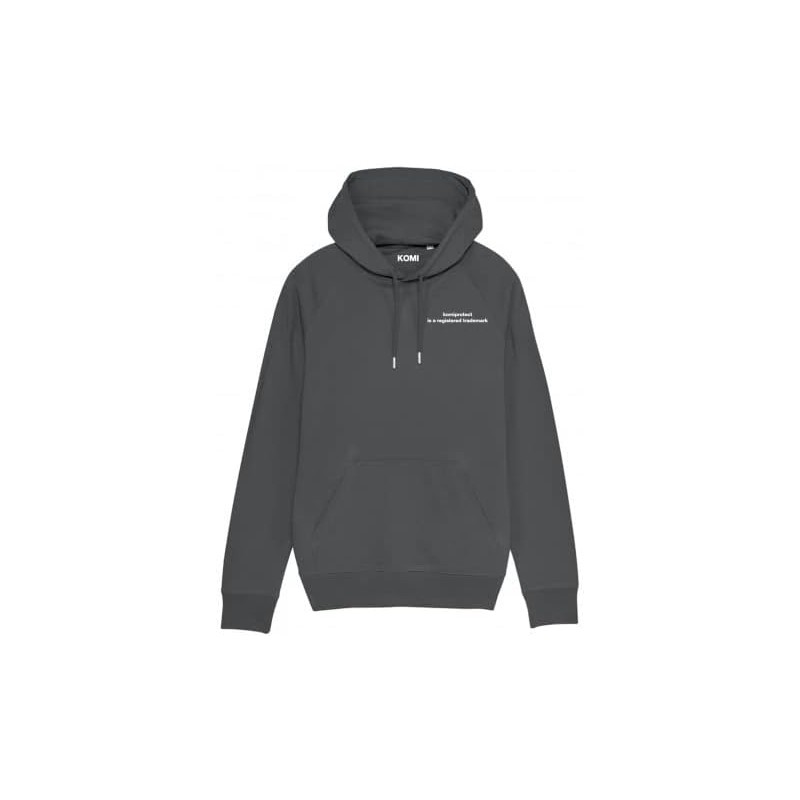 Acquista komiprotect Felpa Minimal GREY con Cappuccio Stile Streetwear con riferimento K065 della ditta 