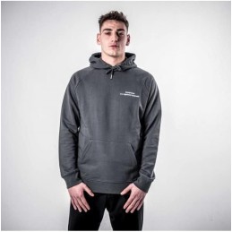 Acquista komiprotect Felpa Minimal GREY con Cappuccio Stile Streetwear con riferimento K065 della ditta 