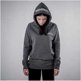 Acquista komiprotect Felpa Minimal GREY con Cappuccio Stile Streetwear con riferimento K065 della ditta 