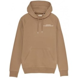 Acquista komiprotect Felpa Minimal CAMEL con Cappuccio Stile Streetwear con riferimento K070 della ditta 