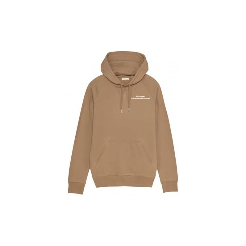Acquista komiprotect Felpa Minimal CAMEL con Cappuccio Stile Streetwear con riferimento K070 della ditta 