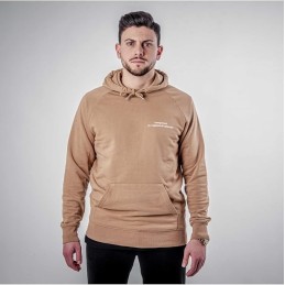 Acquista komiprotect Felpa Minimal CAMEL con Cappuccio Stile Streetwear con riferimento K070 della ditta 