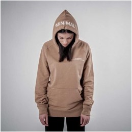 Acquista komiprotect Felpa Minimal CAMEL con Cappuccio Stile Streetwear con riferimento K070 della ditta 