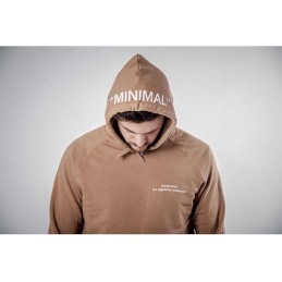 Acquista komiprotect Felpa Minimal CAMEL con Cappuccio Stile Streetwear con riferimento K070 della ditta 