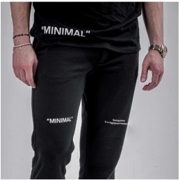 Acquista komiprotect Pantalone Minimal Black Stile Streetwear con riferimento K070 della ditta 
