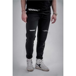 Acquista komiprotect Pantalone Minimal Black Stile Streetwear con riferimento K070 della ditta 