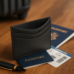 Acquista Komiprotect KIRO portafoglio slim con Blocco RFID per carte di credito 4 tasche Piccolo Sottile Elegante | Portacarte Uomo e Do con riferimento K126 della ditta KOMIPROTECT