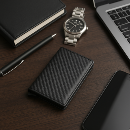 Acquista Komiprotect AURO RFID Portacarte Slim e tasche interne con riferimento K128 della ditta KOMIPROTECT