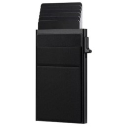 Acquista Komiprotect NEXO RFID Portacarte Slim in Alluminio con tasca in Licra per banconote e monete con riferimento K127 della ditta KOMIPROTECT