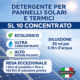 Acquista SL10 Solar clean fast 5000 ml Detergente per Pannelli solari con riferimento K660 della ditta KOMIPROTECT