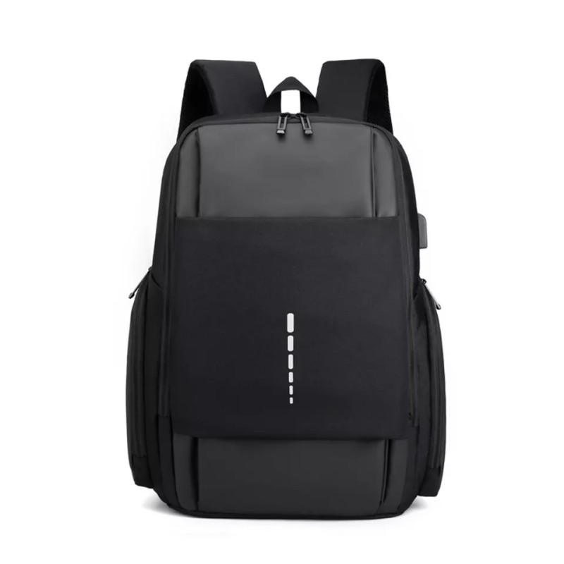 Acquista Zaino TRAVEL 2 Komiprotect Black con presa USB e Auricolare con riferimento K091 della ditta 
