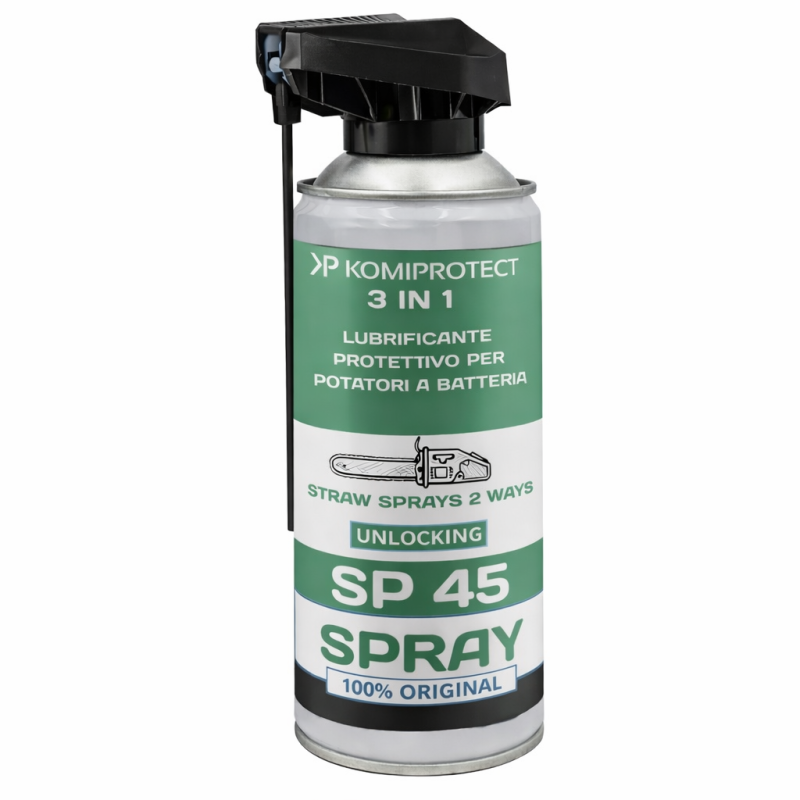 Acquista Lubrificante protettivo per potatori a batteria SP45 con riferimento K695 della ditta KOMIPROTECT
